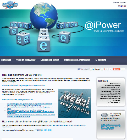 screenshot www.ipower.eu